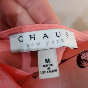 Blouse Chaus Brand size L in almost new condition melon color